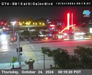 SB 15 at El Cajon Blvd