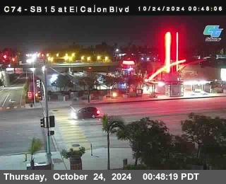 SB 15 at El Cajon Blvd