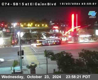 SB 15 at El Cajon Blvd