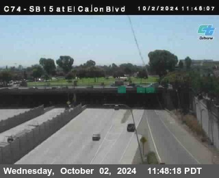 SB 15 at El Cajon Blvd