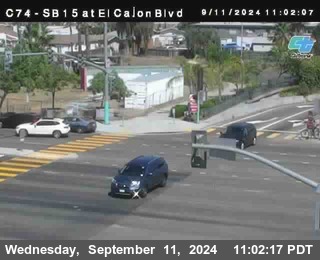 SB 15 at El Cajon Blvd