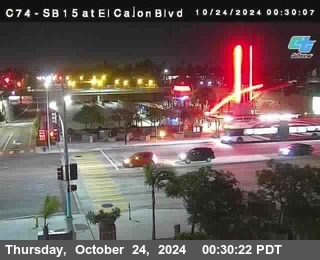 SB 15 at El Cajon Blvd