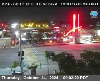 SB 15 at El Cajon Blvd