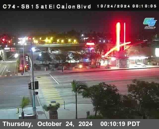 SB 15 at El Cajon Blvd