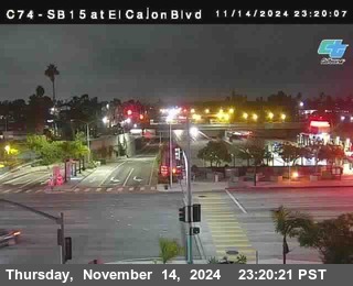 SB 15 at El Cajon Blvd