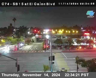 SB 15 at El Cajon Blvd