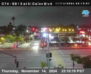 SB 15 at El Cajon Blvd