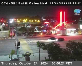 SB 15 at El Cajon Blvd