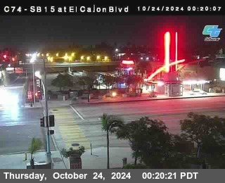 SB 15 at El Cajon Blvd