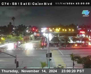 SB 15 at El Cajon Blvd