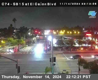 SB 15 at El Cajon Blvd