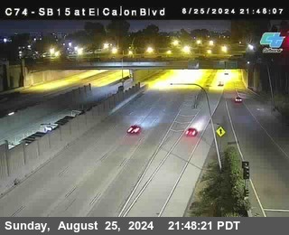 SB 15 at El Cajon Blvd