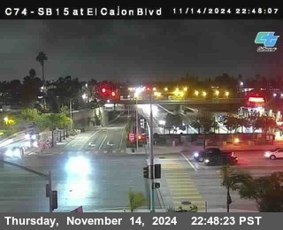 SB 15 at El Cajon Blvd