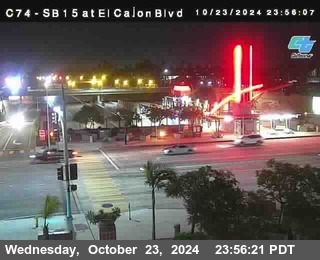 SB 15 at El Cajon Blvd