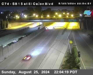 SB 15 at El Cajon Blvd