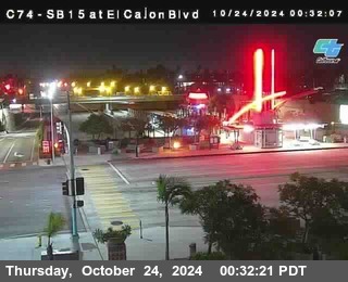 SB 15 at El Cajon Blvd