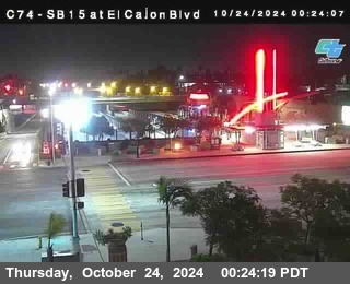 SB 15 at El Cajon Blvd