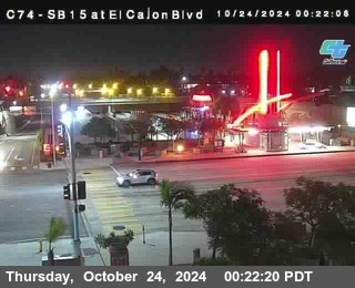 SB 15 at El Cajon Blvd