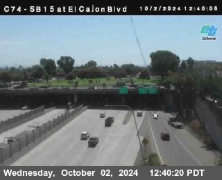 SB 15 at El Cajon Blvd