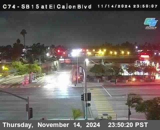 SB 15 at El Cajon Blvd