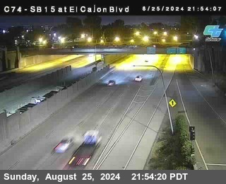 SB 15 at El Cajon Blvd