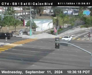 SB 15 at El Cajon Blvd