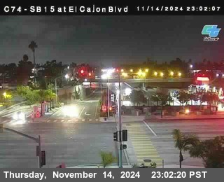 SB 15 at El Cajon Blvd