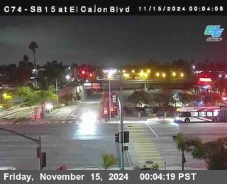 SB 15 at El Cajon Blvd