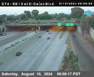 SB 15 at El Cajon Blvd