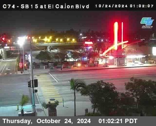 SB 15 at El Cajon Blvd