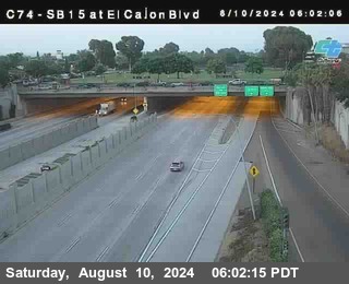 SB 15 at El Cajon Blvd