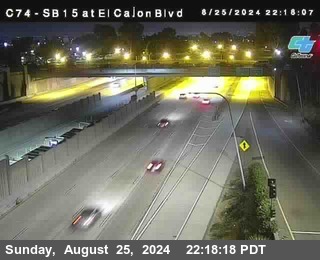 SB 15 at El Cajon Blvd