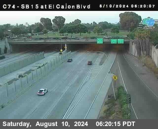 SB 15 at El Cajon Blvd