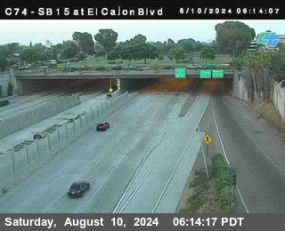 SB 15 at El Cajon Blvd