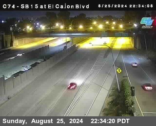 SB 15 at El Cajon Blvd