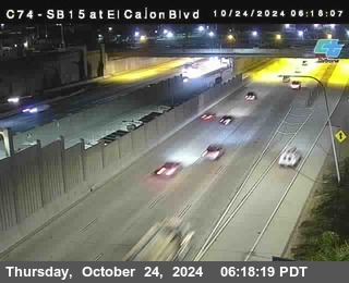 SB 15 at El Cajon Blvd