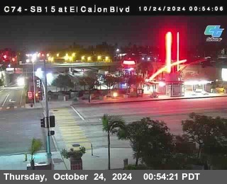 SB 15 at El Cajon Blvd