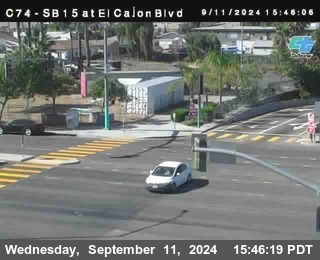 SB 15 at El Cajon Blvd