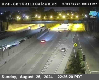 SB 15 at El Cajon Blvd