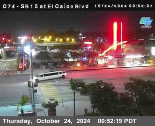 SB 15 at El Cajon Blvd