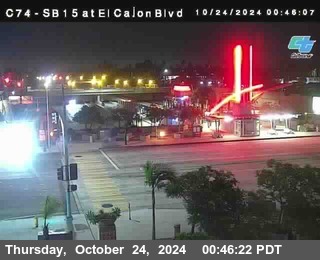 SB 15 at El Cajon Blvd