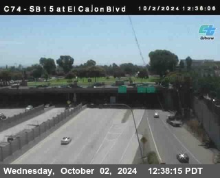 SB 15 at El Cajon Blvd