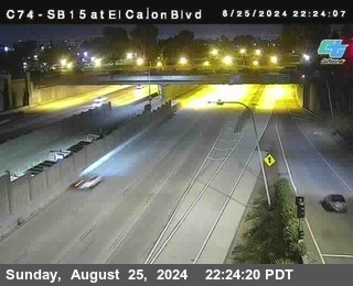 SB 15 at El Cajon Blvd