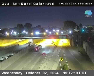 SB 15 at El Cajon Blvd