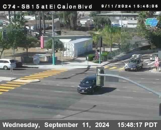 SB 15 at El Cajon Blvd