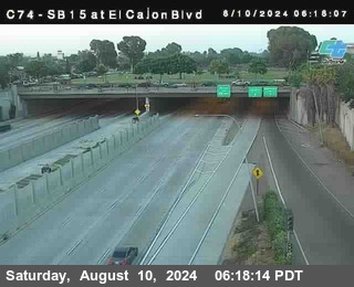 SB 15 at El Cajon Blvd