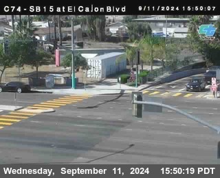 SB 15 at El Cajon Blvd