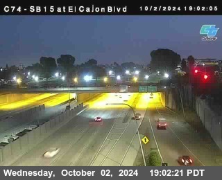 SB 15 at El Cajon Blvd