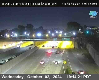 SB 15 at El Cajon Blvd