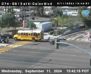 SB 15 at El Cajon Blvd